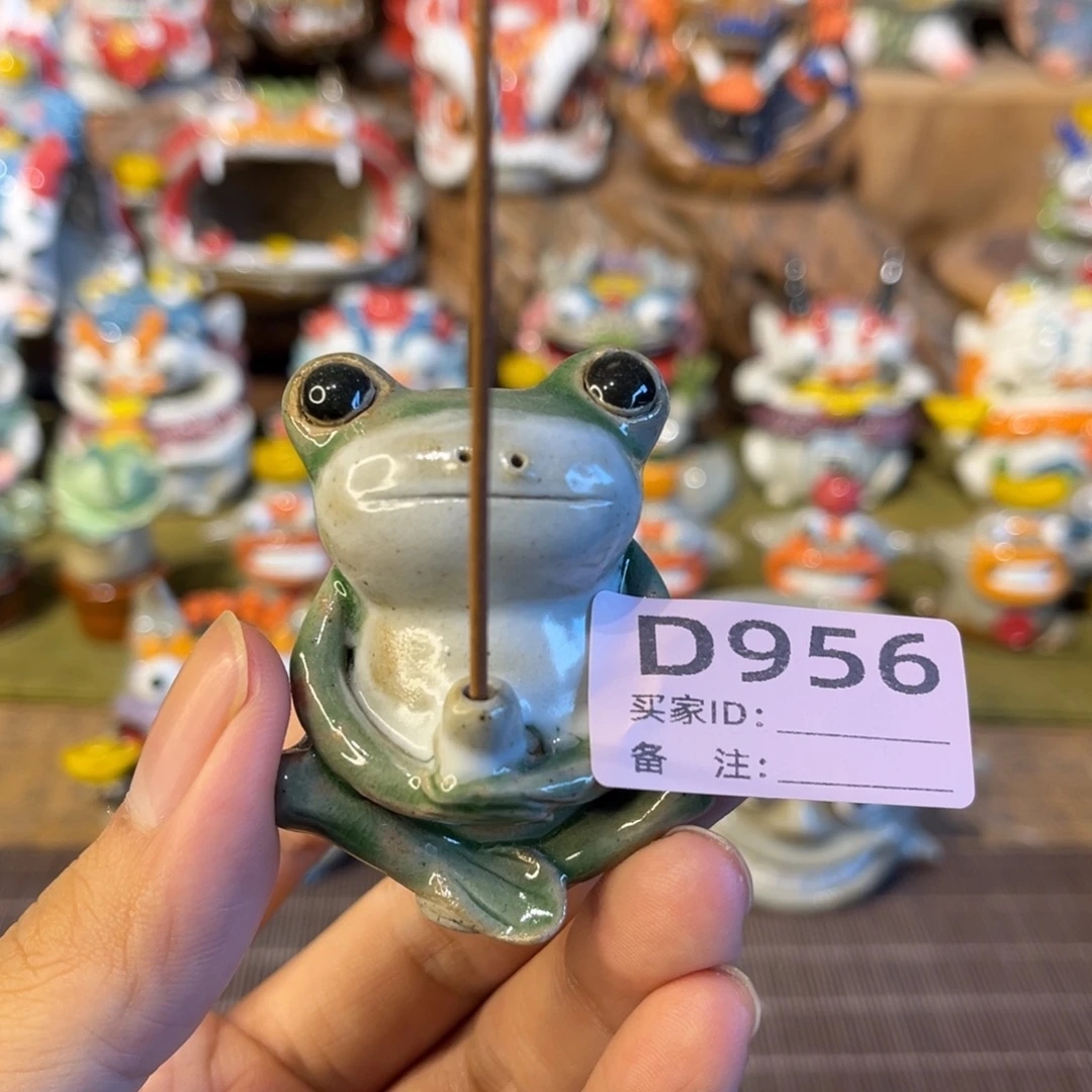 泥塑半手工茶宠摆件