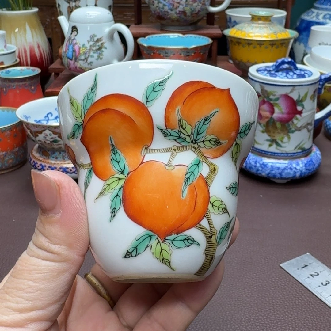 瓷片景德镇仿古手工制作精品展示