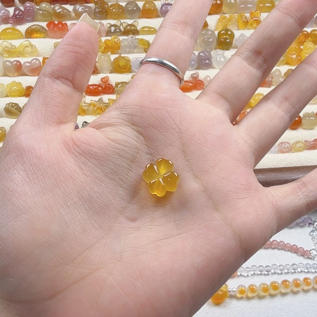 玛瑙/玉髓合金颈饰