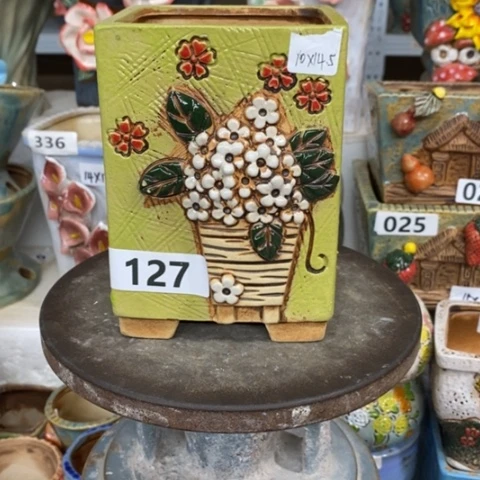 【闪购商品】红陶粗陶材质多肉花盆