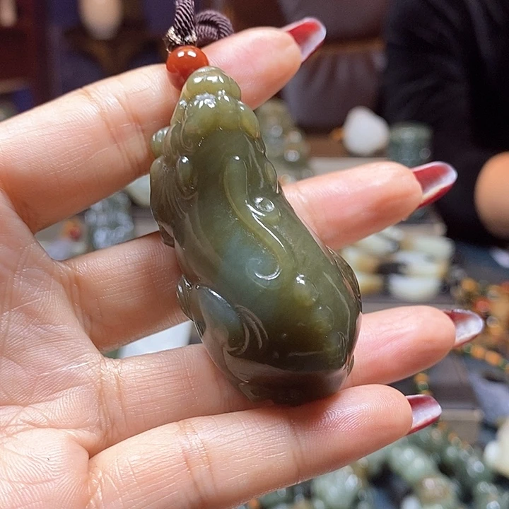 和田玉挂件未镶嵌