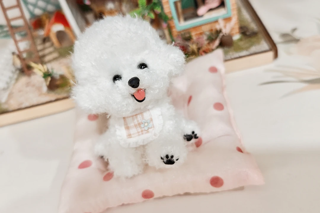 来图定制款仿真比熊泰迪小款