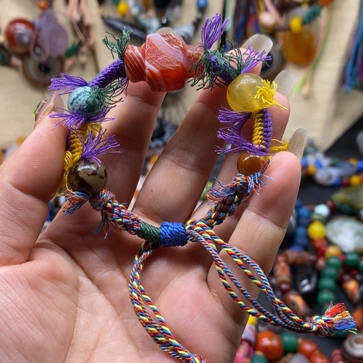 玛瑙/玉髓手链未镶嵌