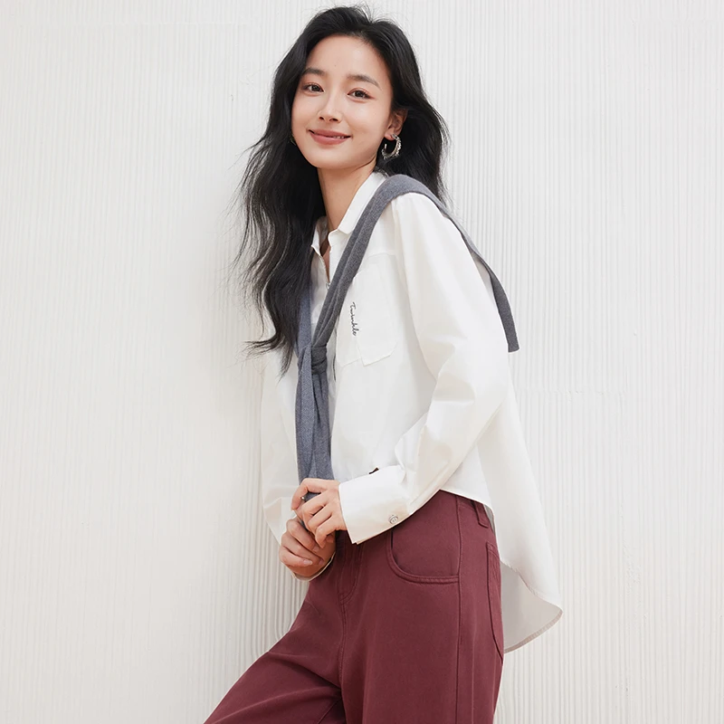 【开心专属】佳人苑衬衫秋季新款J432271