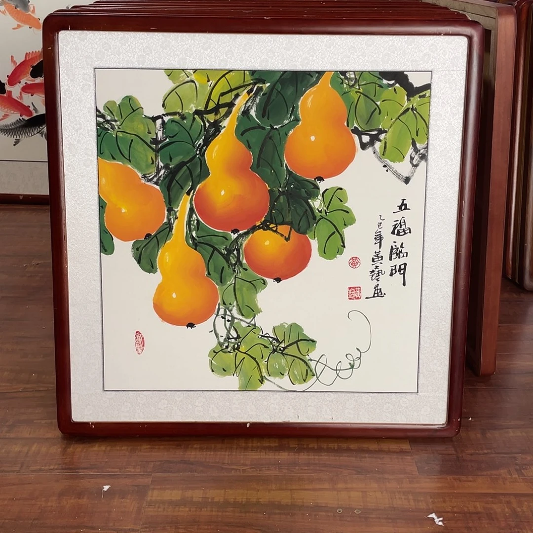国画带框尺寸63*63厘米