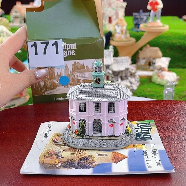 紫砂茶宠光**壳小房子微缩景观