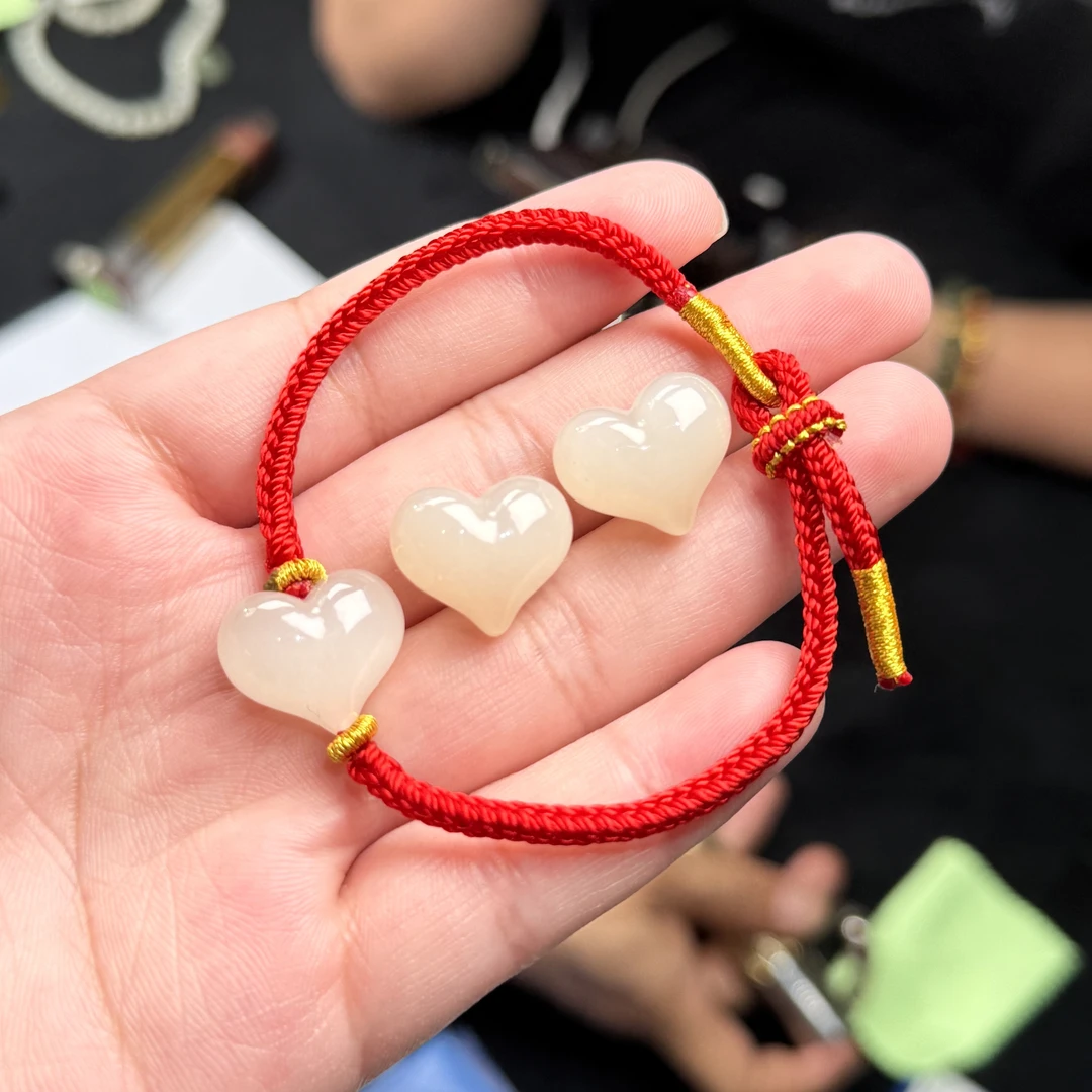 【举石珍宝阁】TH0614-018-0038和田玉手绳（一件/多样性发）J