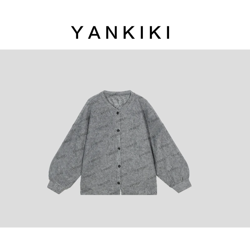 毛织卫衣开衫  YANKIKI 2025秋季新款NEW