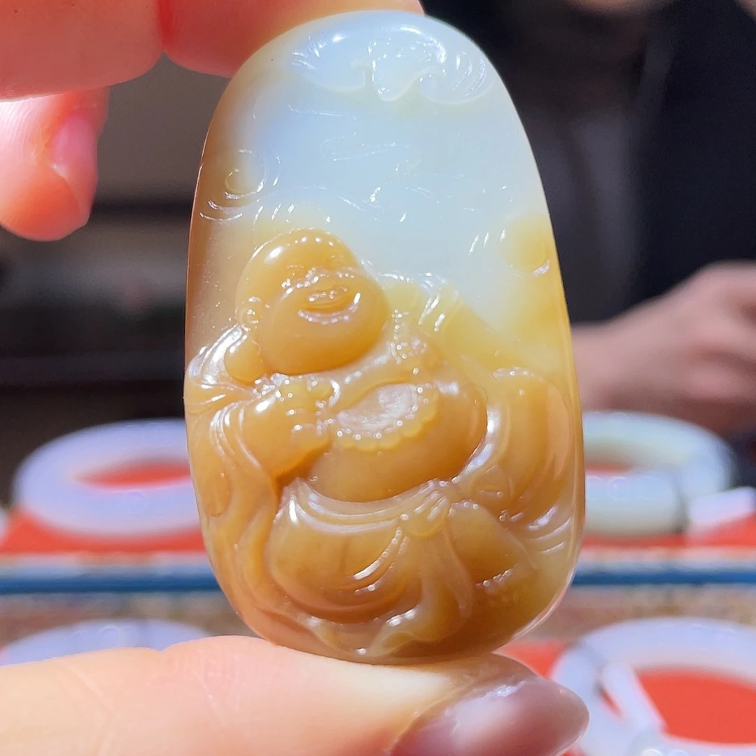 和田玉（糖玉）未镶嵌颈饰