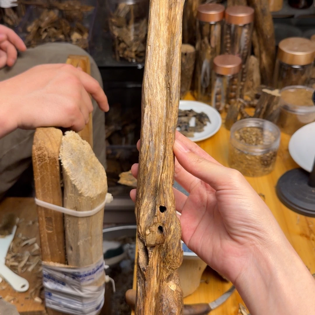 沉香碎屑沉香白棋88克