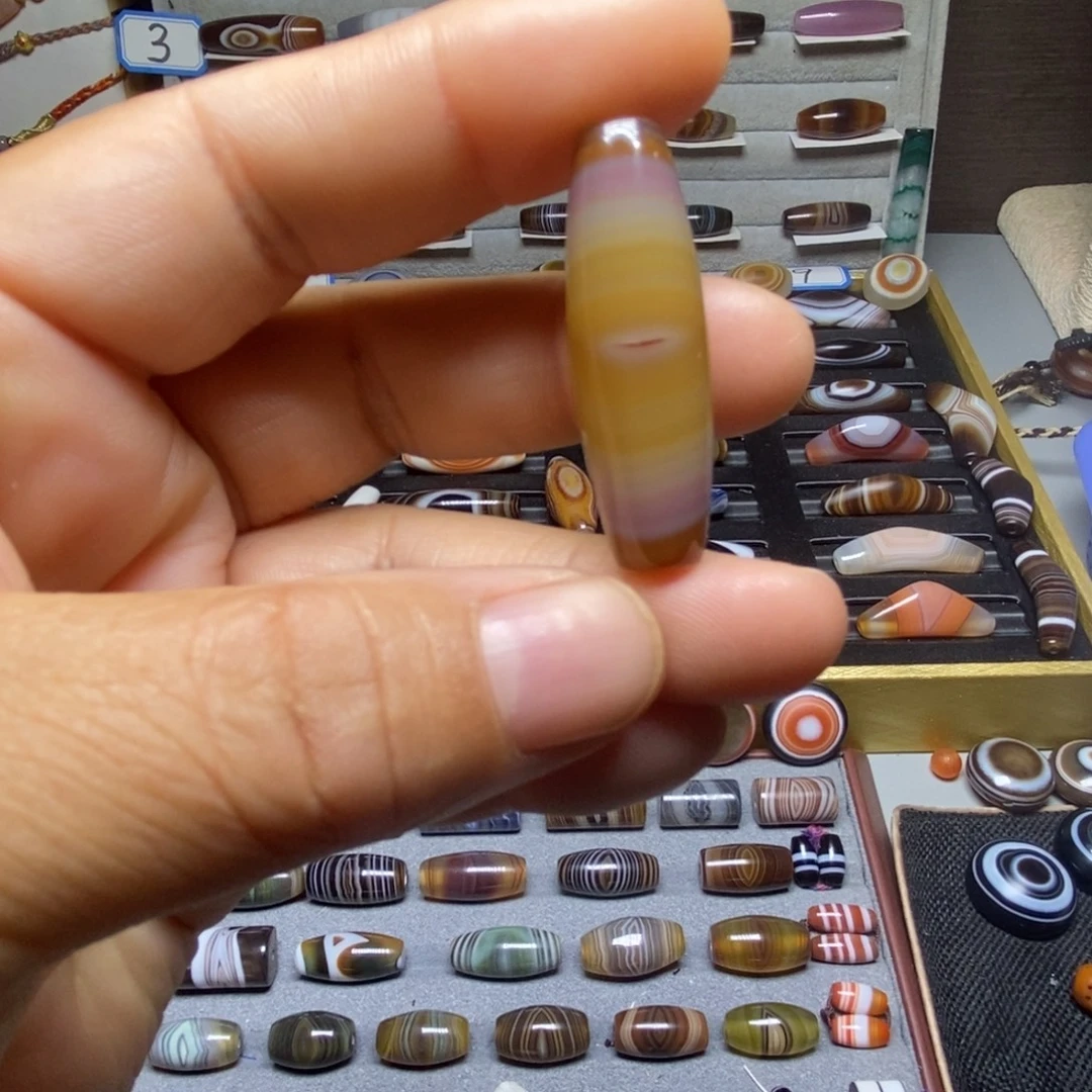 玛瑙/玉髓合金珠宝半成品
