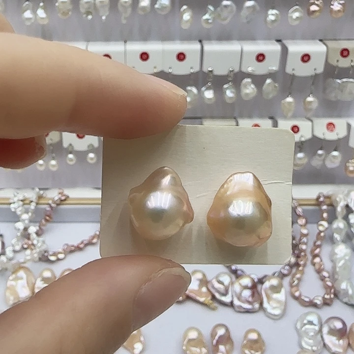 淡水珍珠银S925镶嵌颈饰