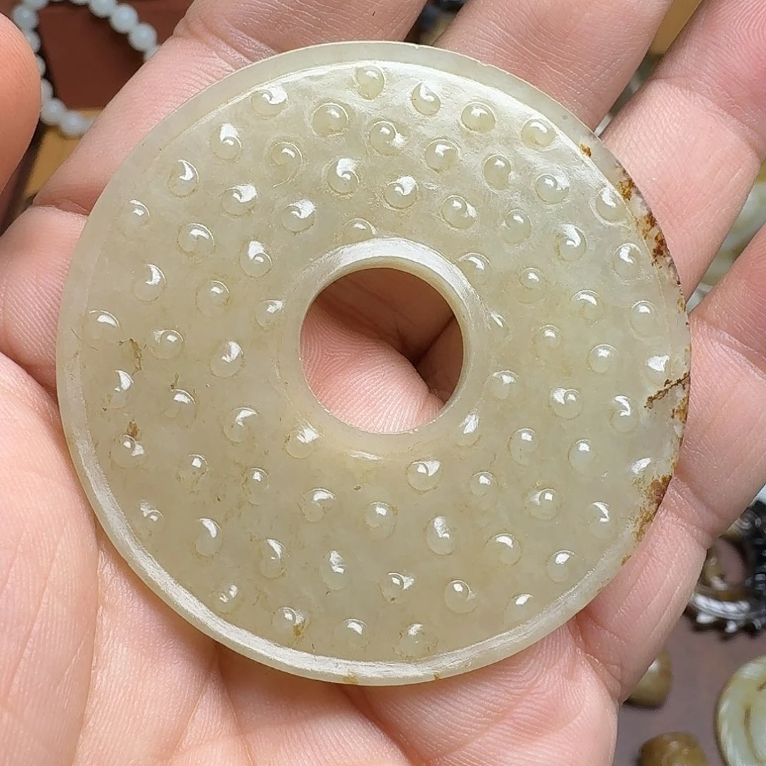 瀚***海和田玉（糖玉）未镶嵌挂件