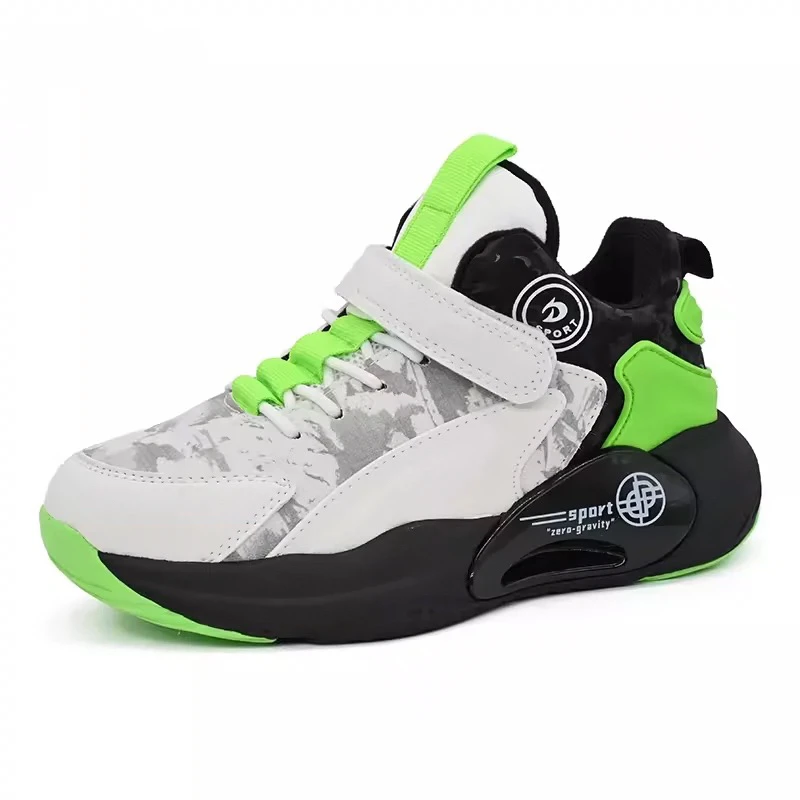 DT冬季1619新品加绒魔术贴男童老爹鞋23D