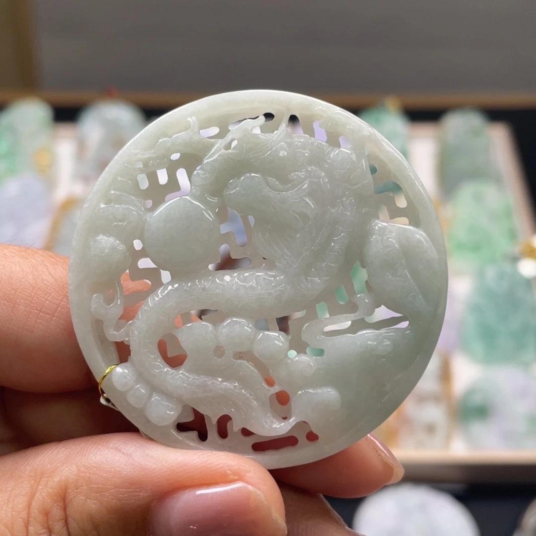 翡翠吊坠(不含链)未镶嵌