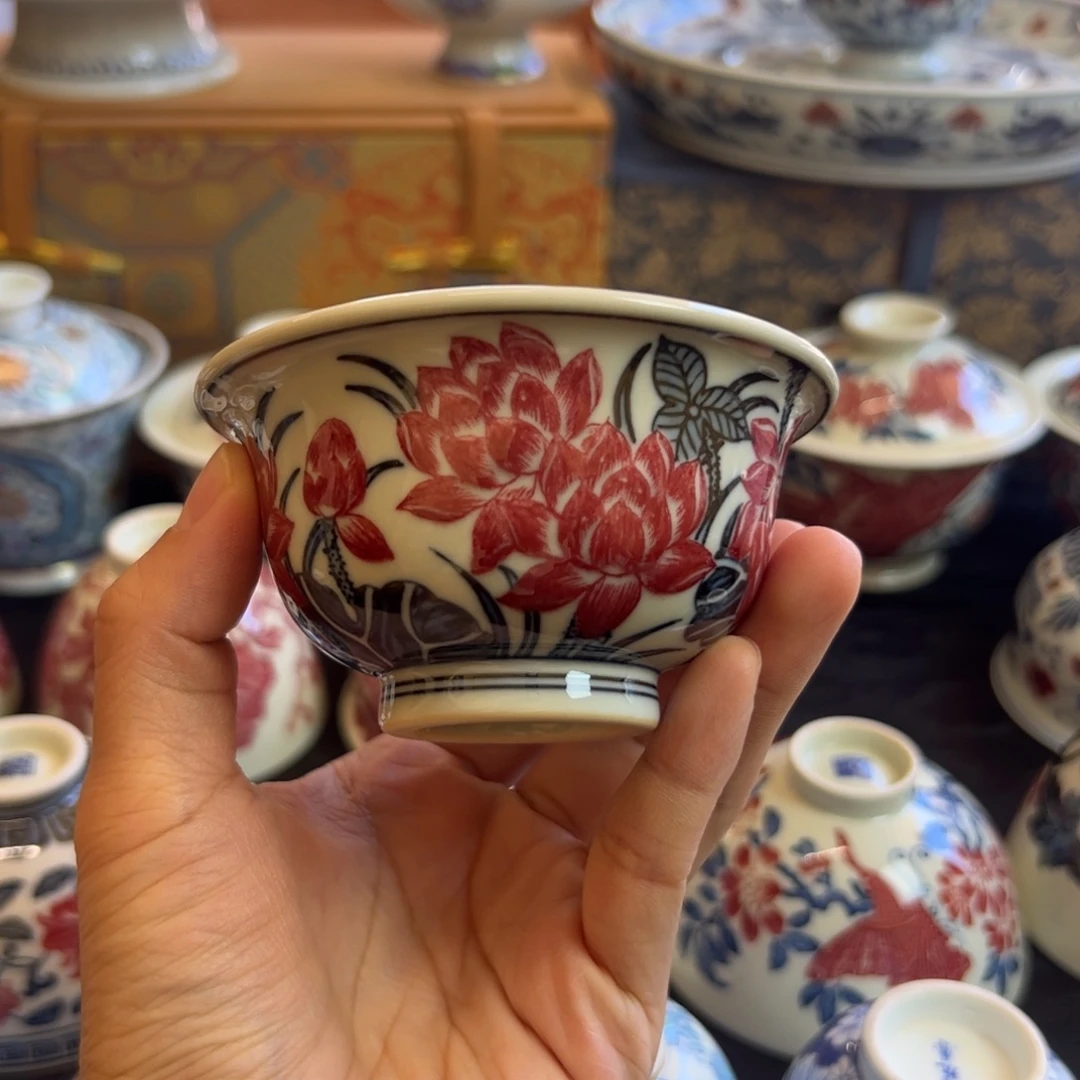 正绎堂荷塘压手被