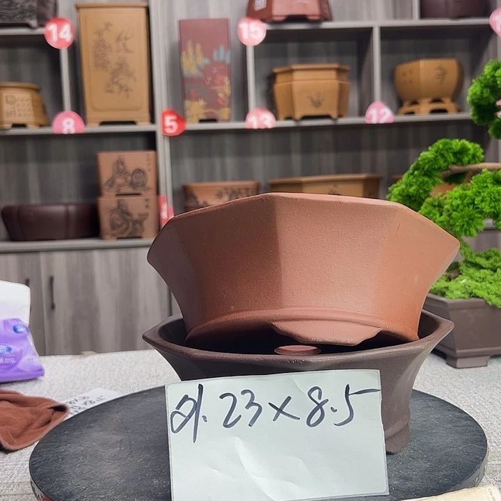 紫砂花盆手工制作