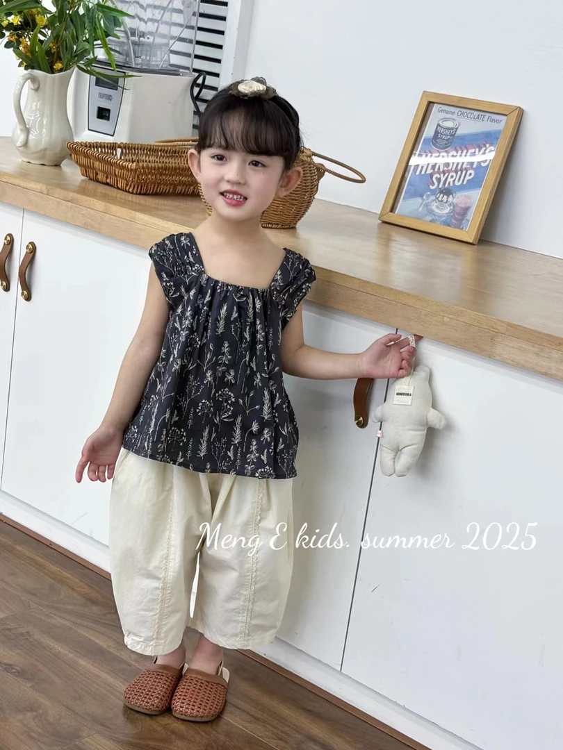 可爱家夏季女孩套装1