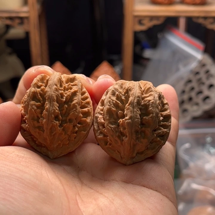 把件文玩核桃楸大胖瑕疵117