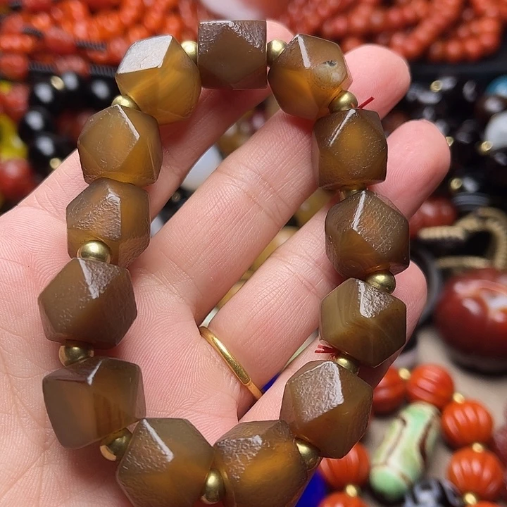 玛瑙/玉髓未镶嵌手链