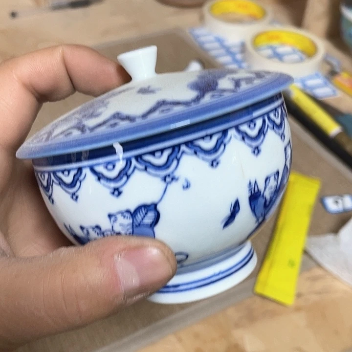 瓷片046 精美瓷器，保真正品