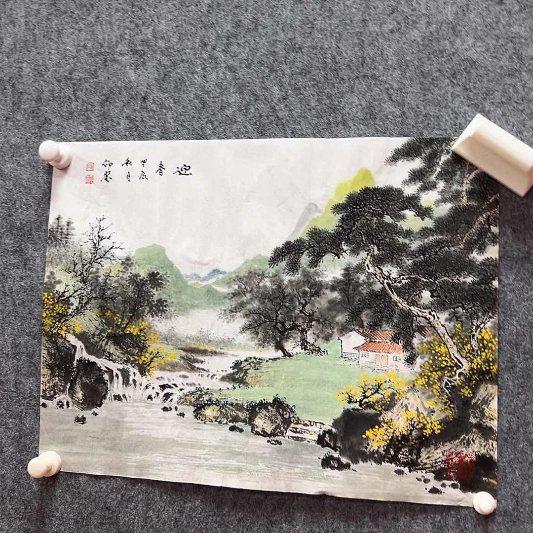 国画陈仰曌老师亲笔手绘