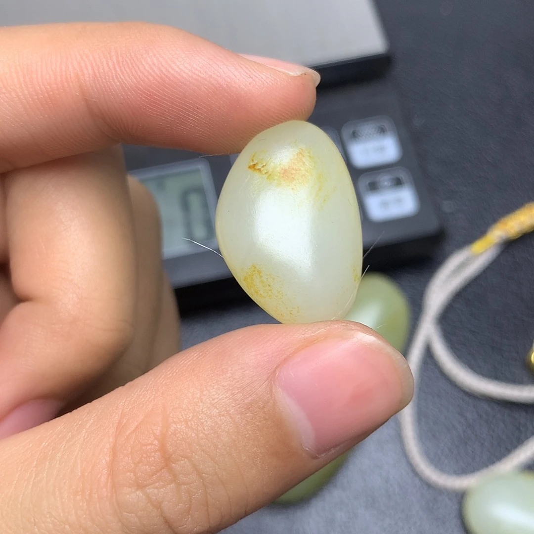 时***贵和田玉未镶嵌挂件