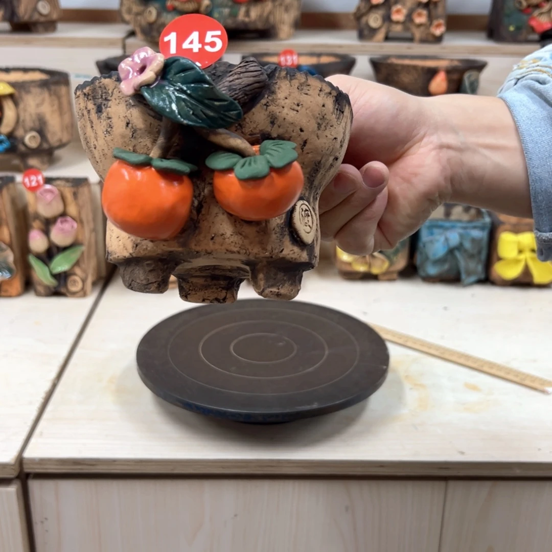 花盆紫砂145号内口11.5外高10