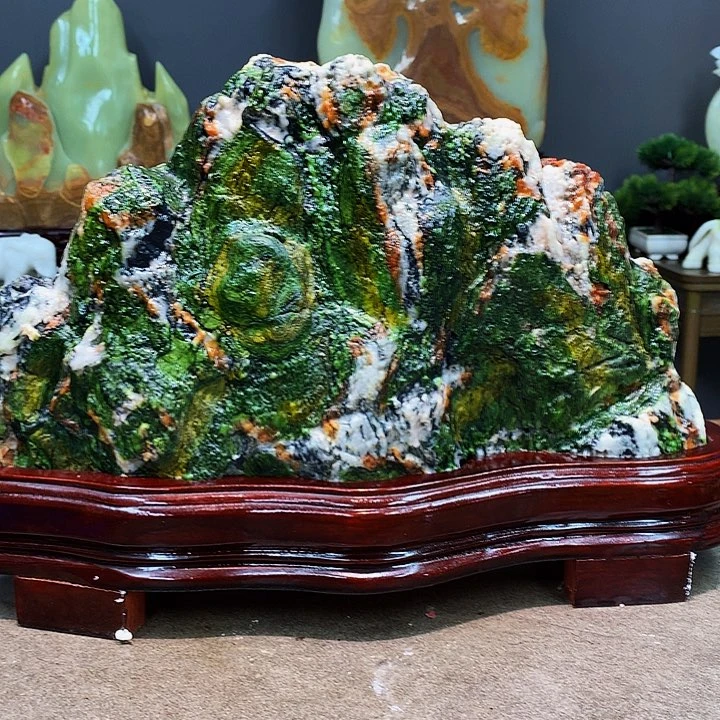 石材靠山摆件创意摆件