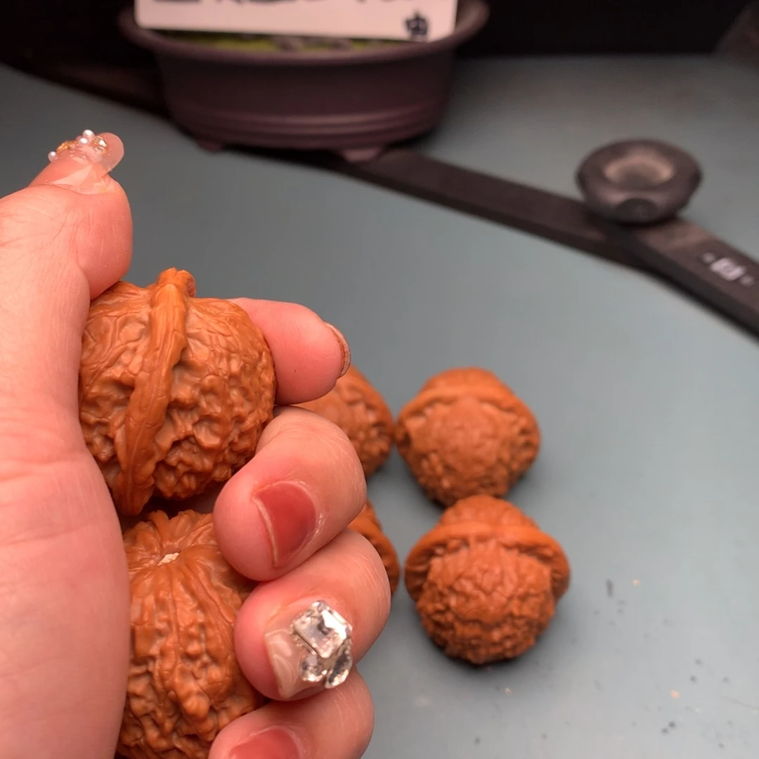 文玩核桃把件金麒麟3839