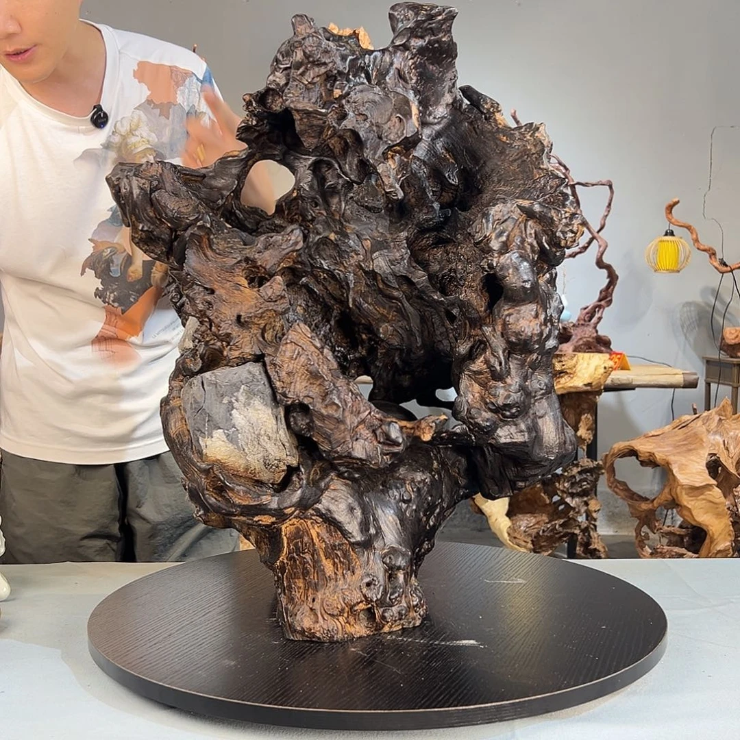 村***王香榧木皖南根雕333自然一体