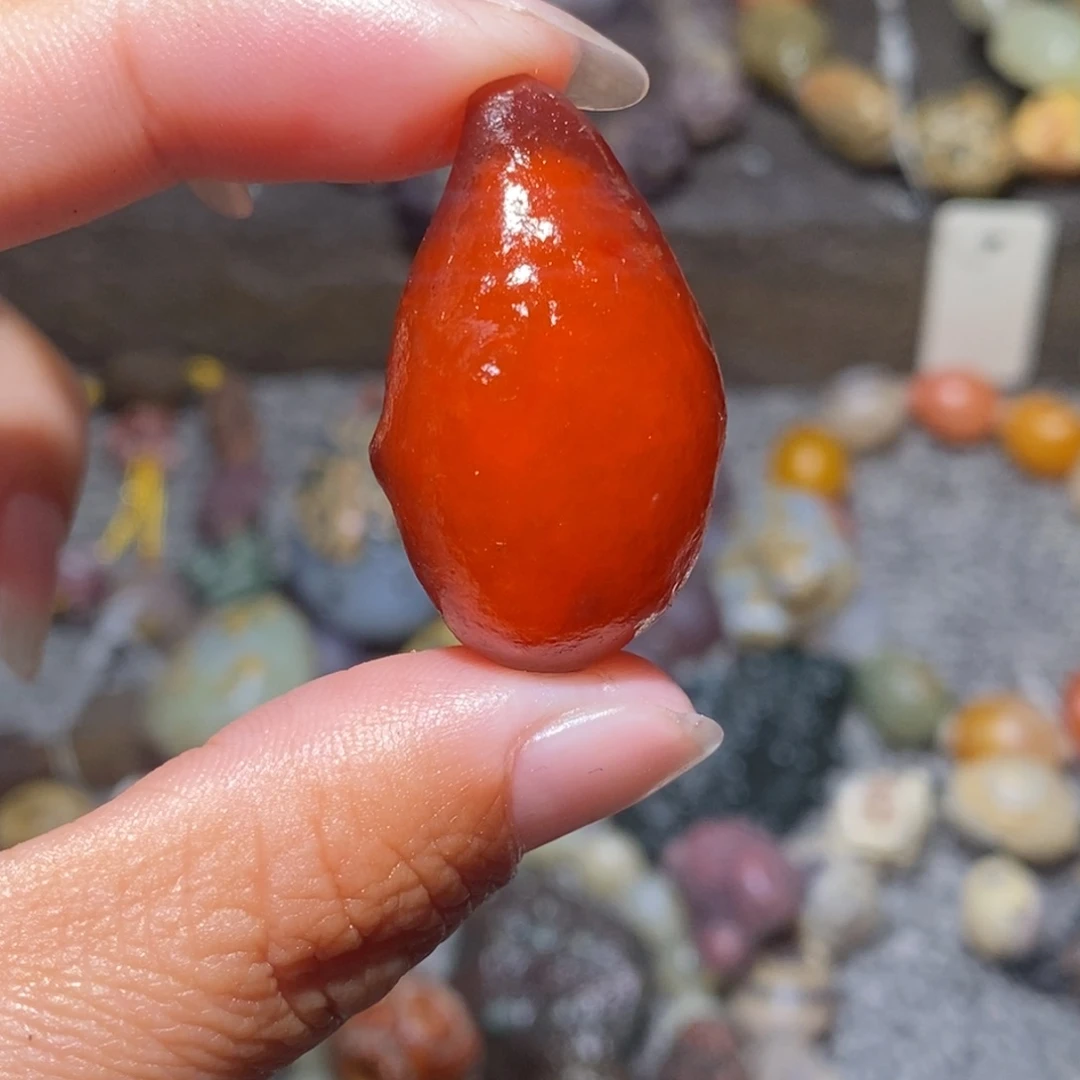 未镶嵌玛瑙/玉髓珠宝半成品