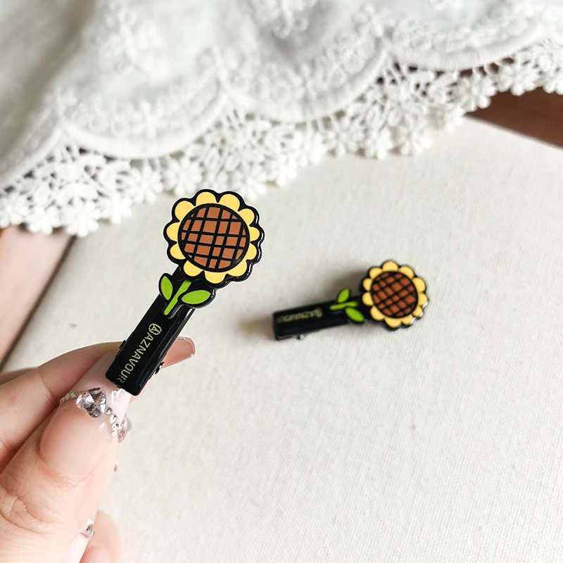 【AZ】韩国进口阿兹娜向日葵韩版发夹发饰ins夹子学生少女心刘海夹