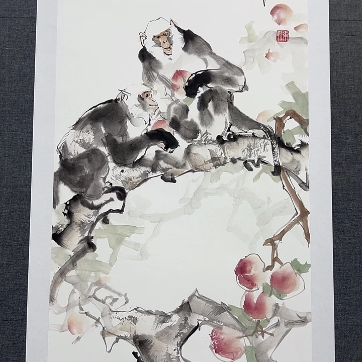 国画书画作品多次