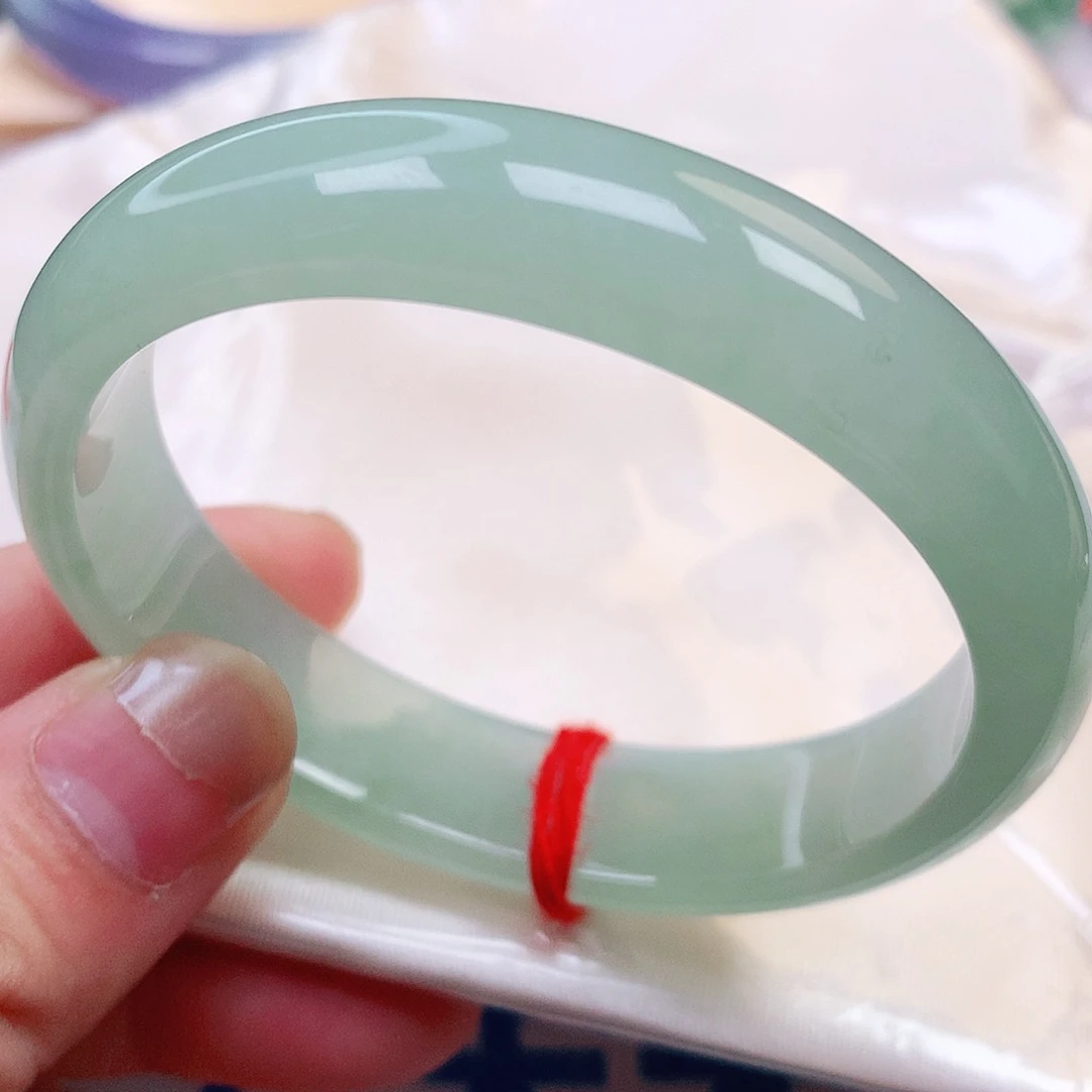 未镶嵌手镯（贵妃镯）翡翠180号缅甸纯天然A货翡翠老坑甜绿