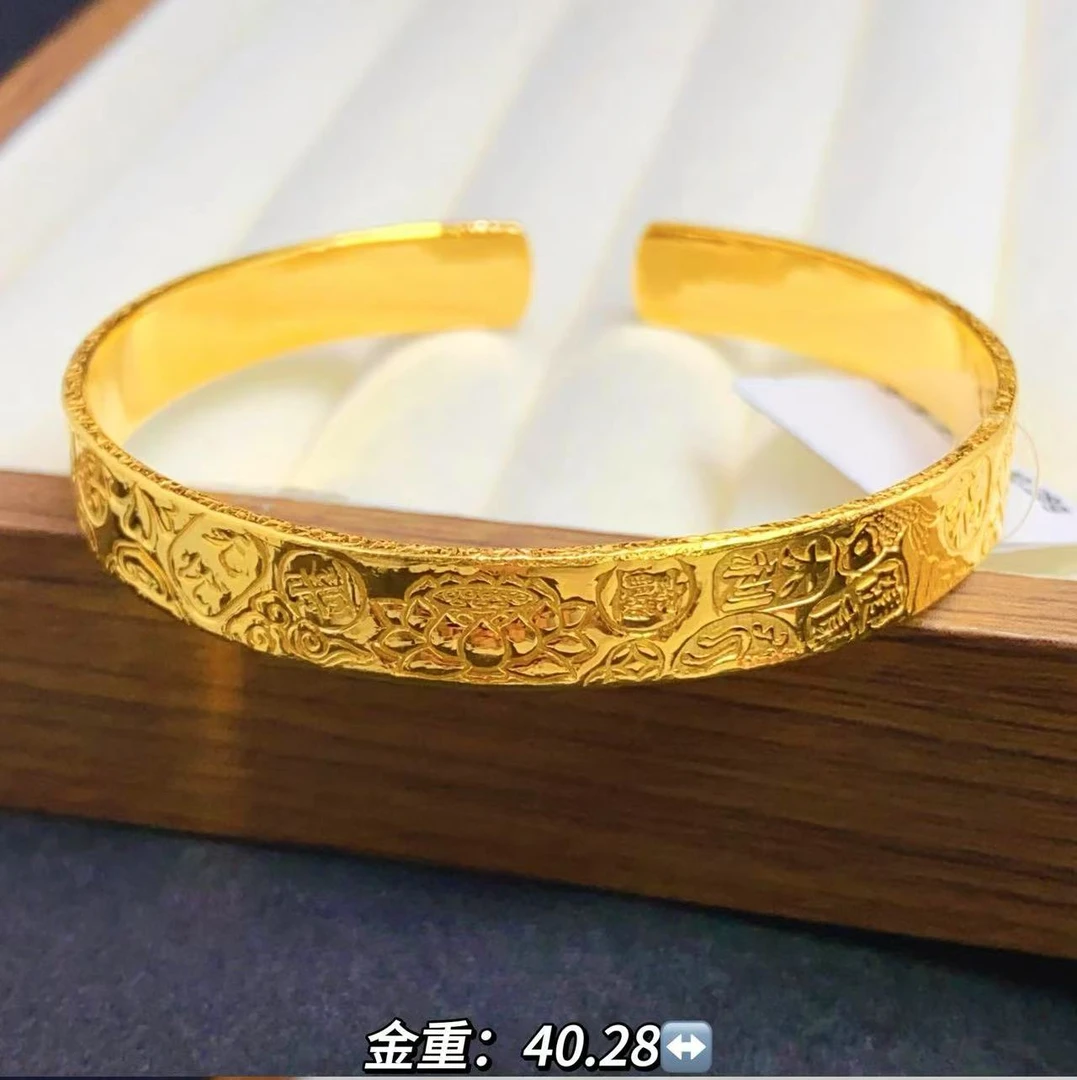 足金999 古法吉言 56圈口 40.28