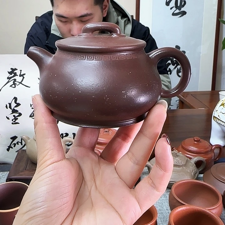 紫砂茶壶z****g潘壶 铺砂