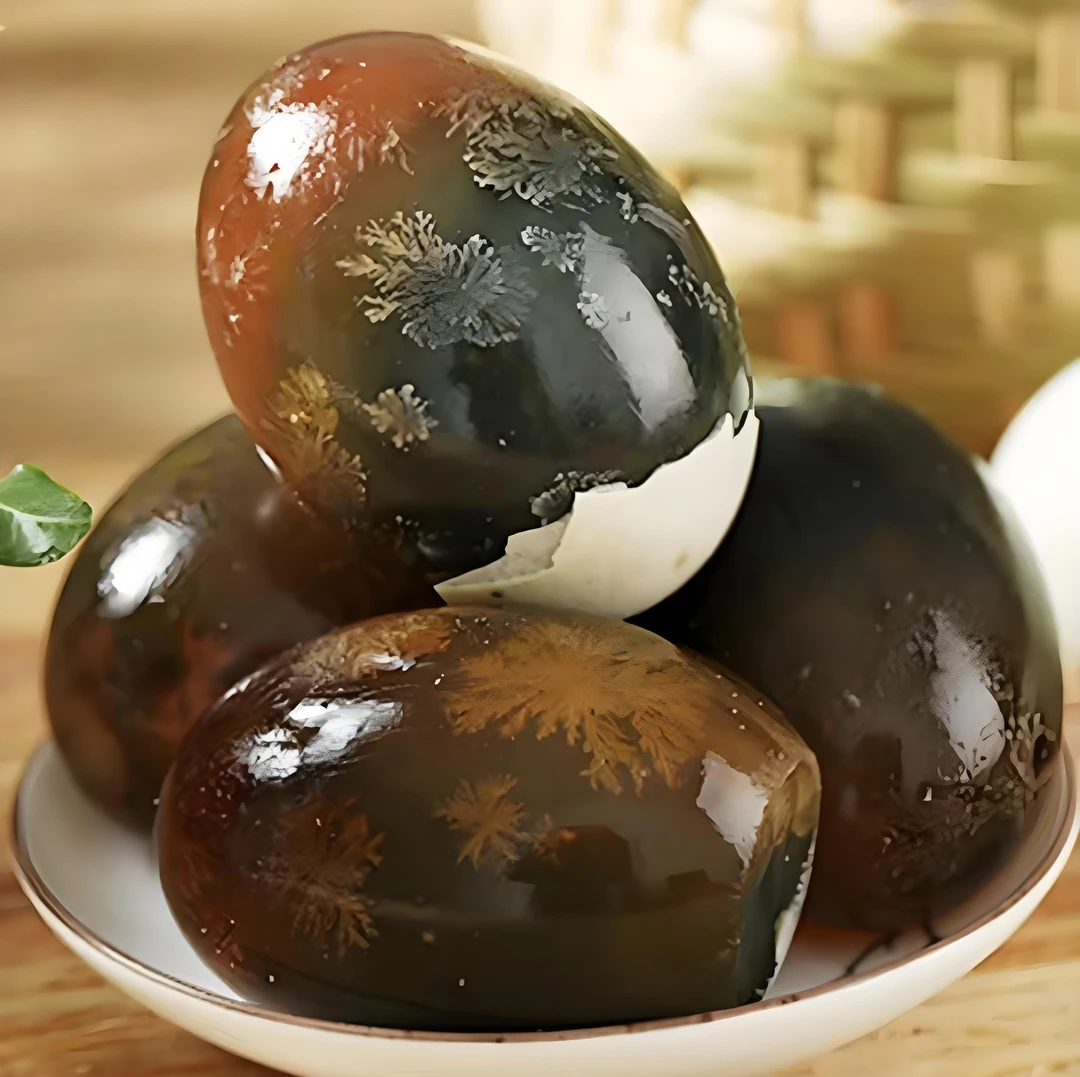 【特大皮蛋】氏松花蛋溏心皮蛋无铅工艺古法腌制剥壳即食破损包赔