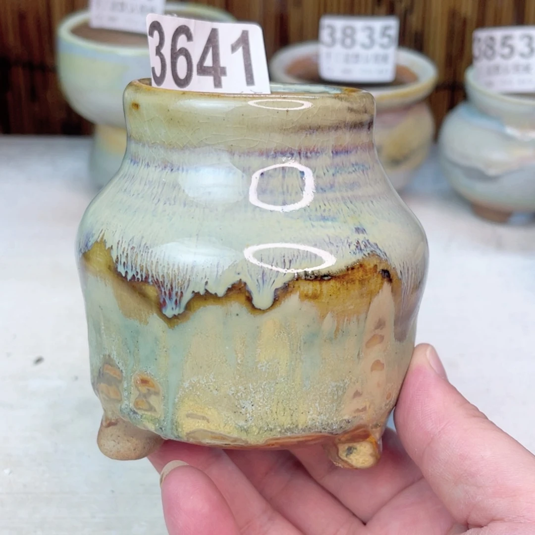 景德镇陶瓷艺术花盆瑕疵