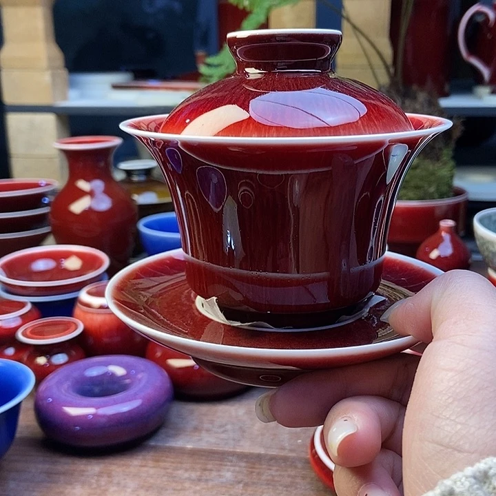 陶瓷景德镇名陶坊原矿郎红