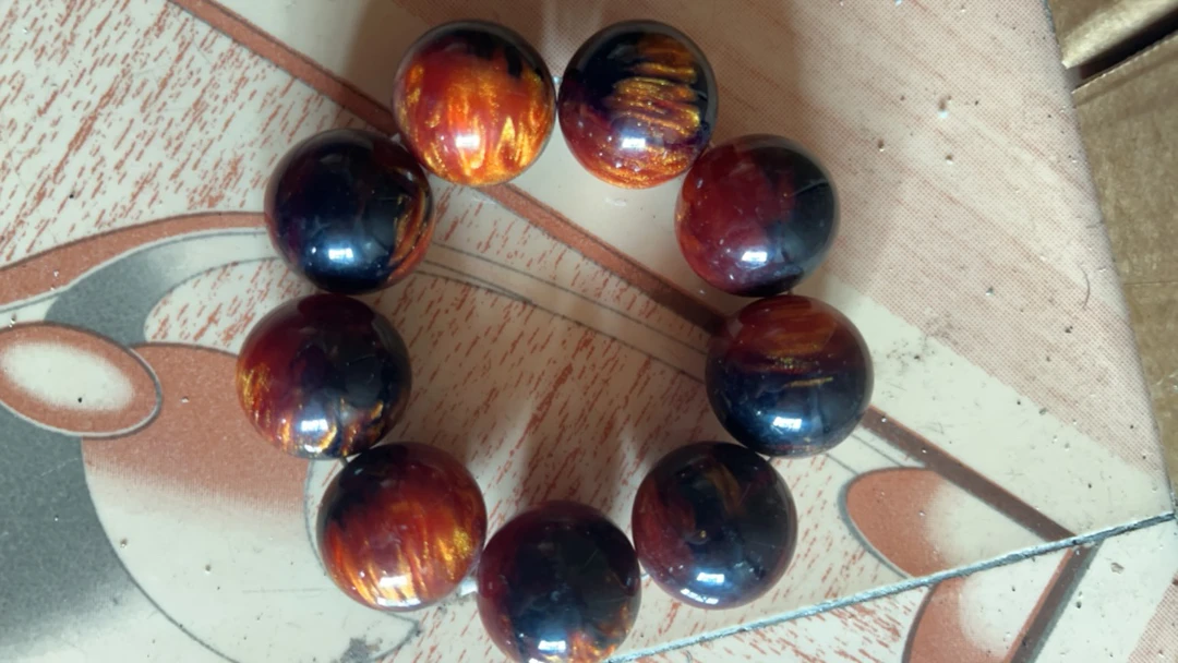 B203特色工艺高级花梨木卡3.0手串