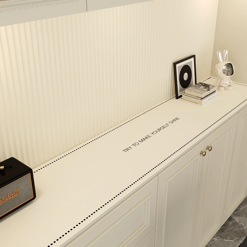 餐边柜桌垫防水防烫高级感电视柜鞋柜垫子现代轻奢柜子台面保护垫