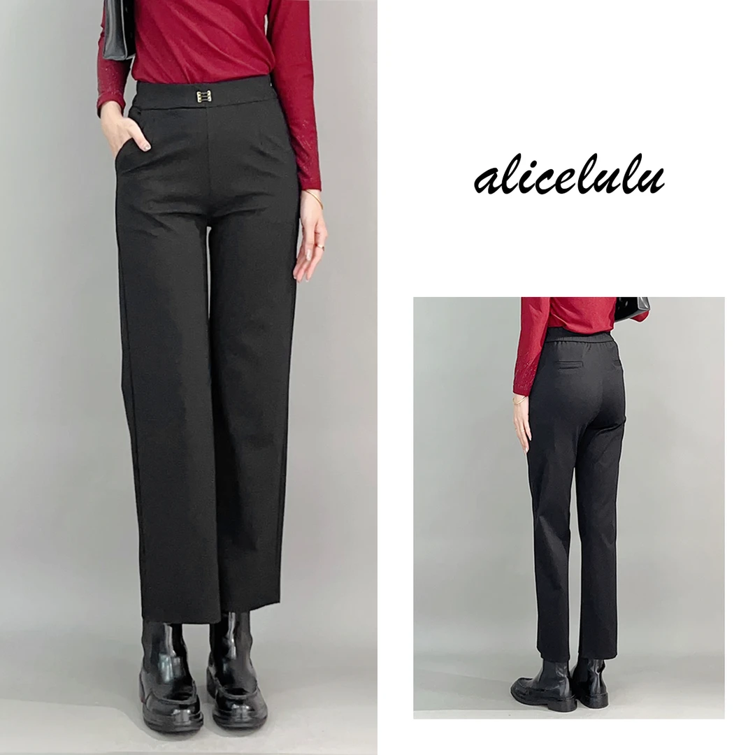 6 ALICE 清风裤休闲裤 藏肉显瘦 优雅通勤 S622155T