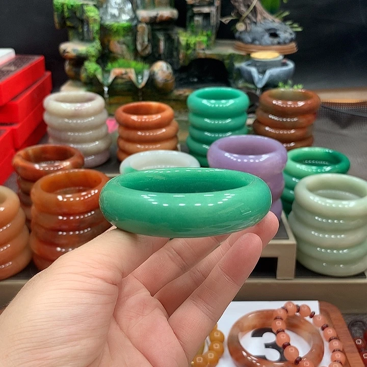 查罗石合金手镯（开口镯）