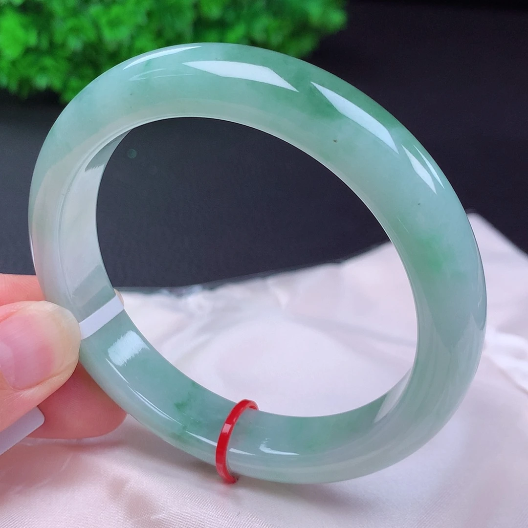 翡翠未镶嵌手镯61圈口431912