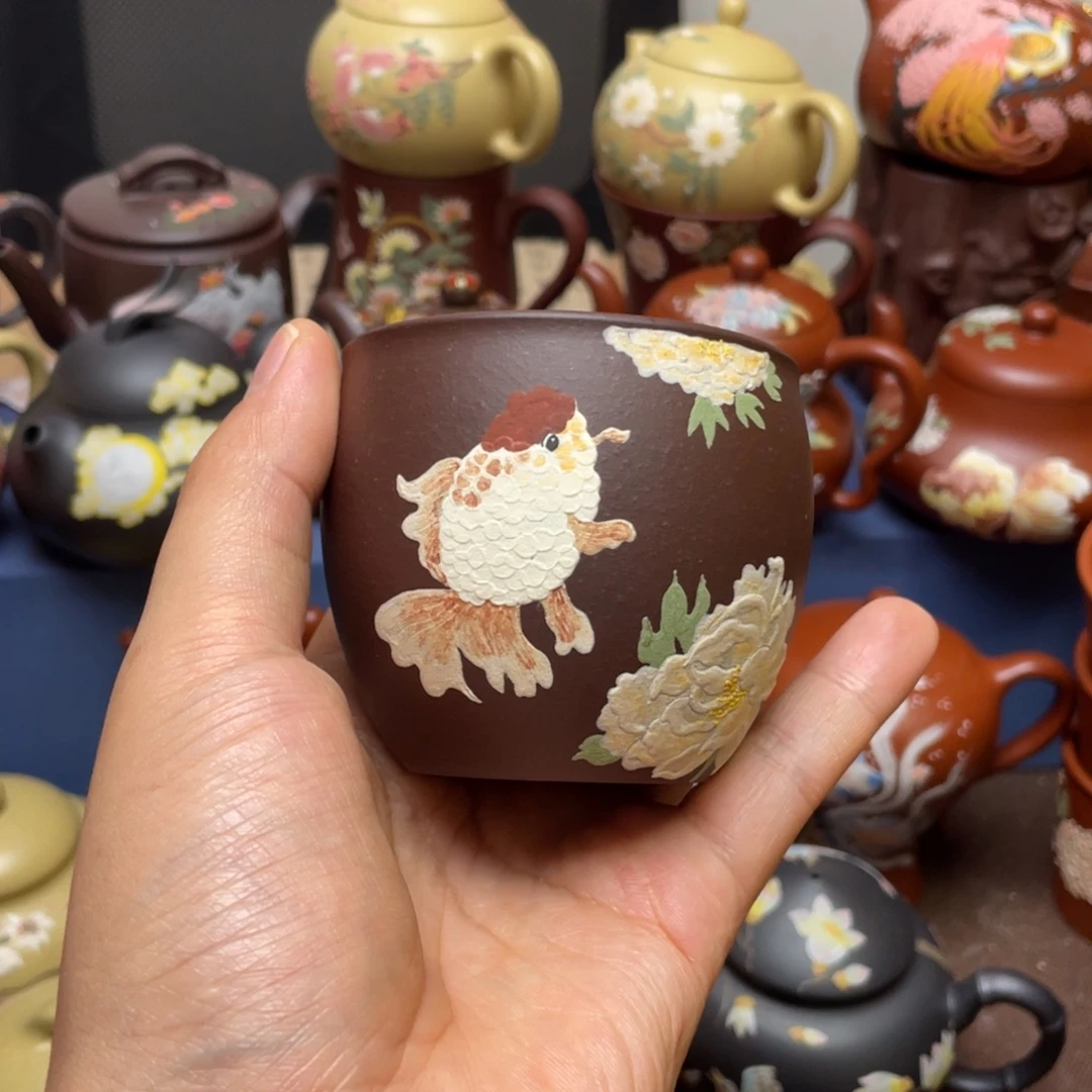 茶杯紫砂紫砂主人杯150cc
