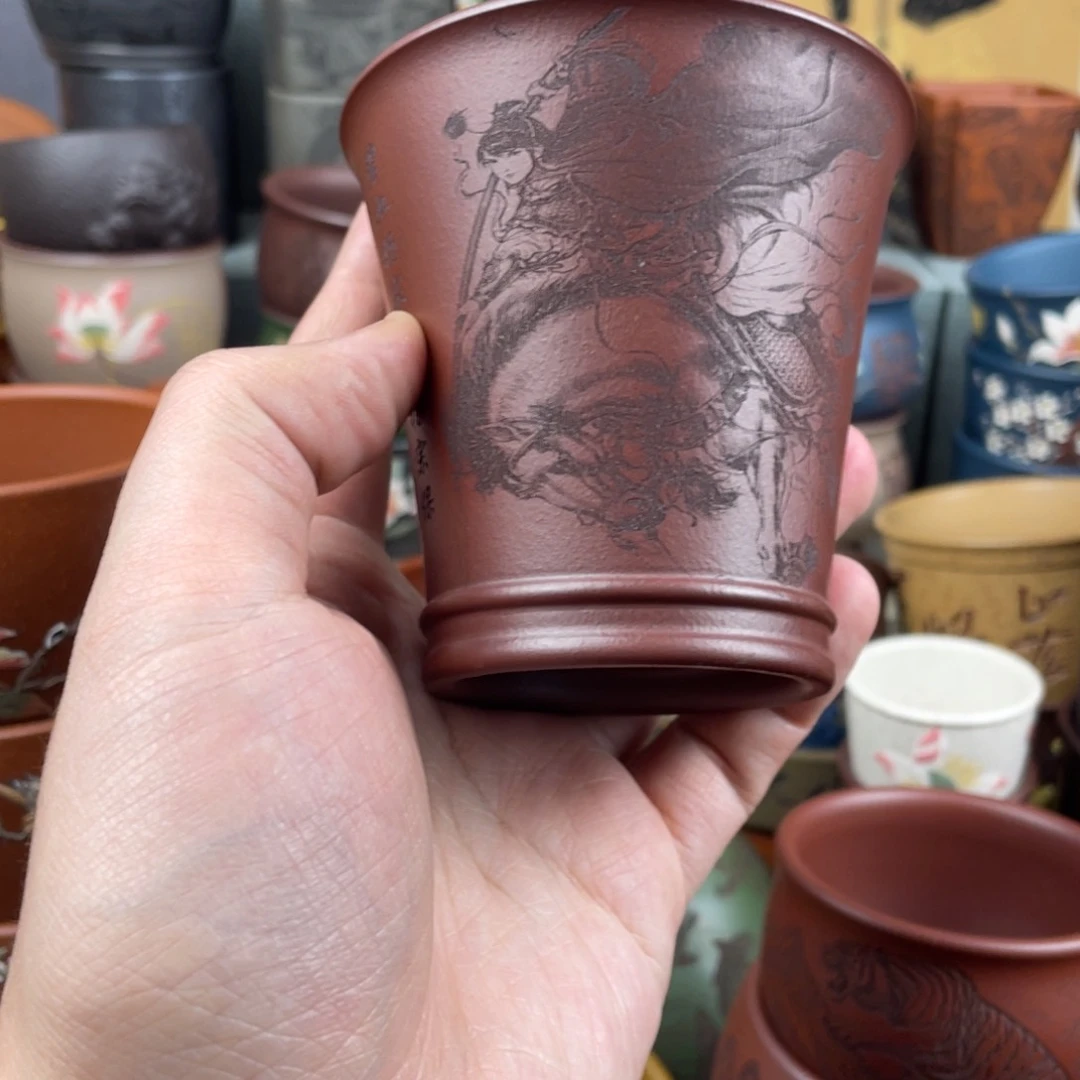 紫砂茶杯紫砂茶杯