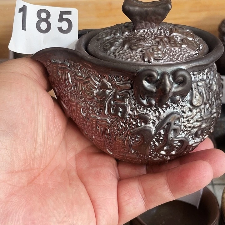 茶杯紫泥柴烧纯手工185