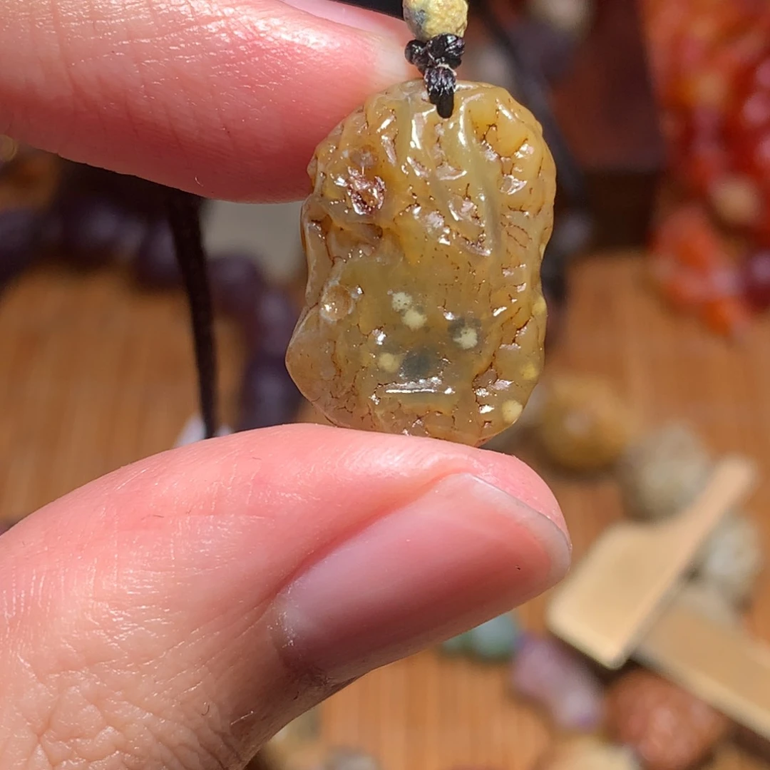 未镶嵌玛瑙/玉髓珠宝半成品