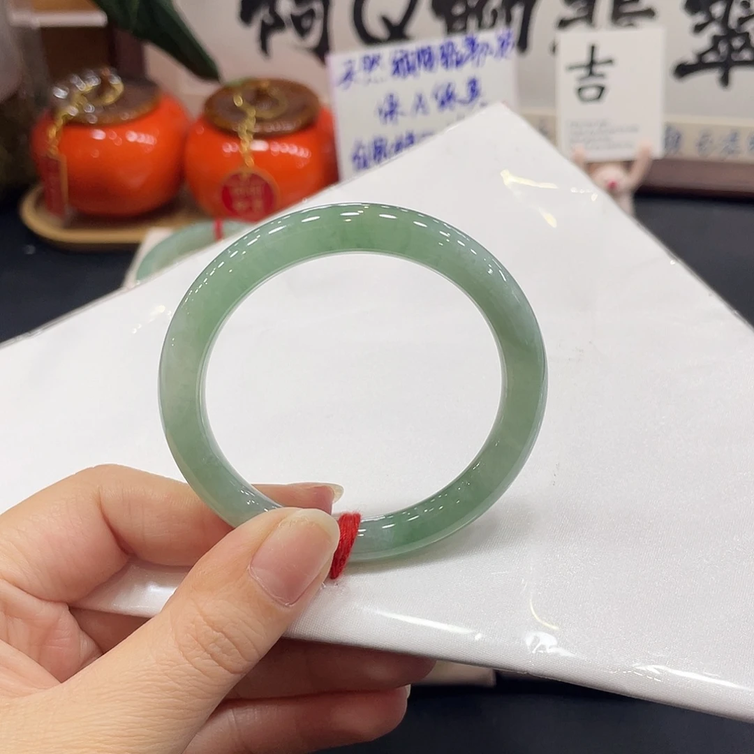 翡翠未镶嵌手镯天然缅甸A货翡翠手镯2
